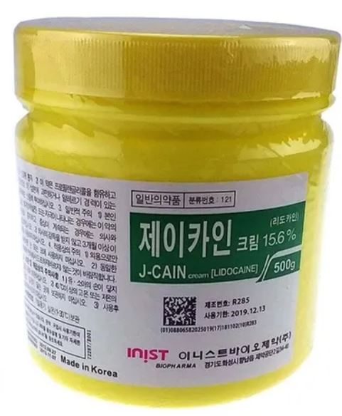 J-Cain 15.6% Lidocaine Cream