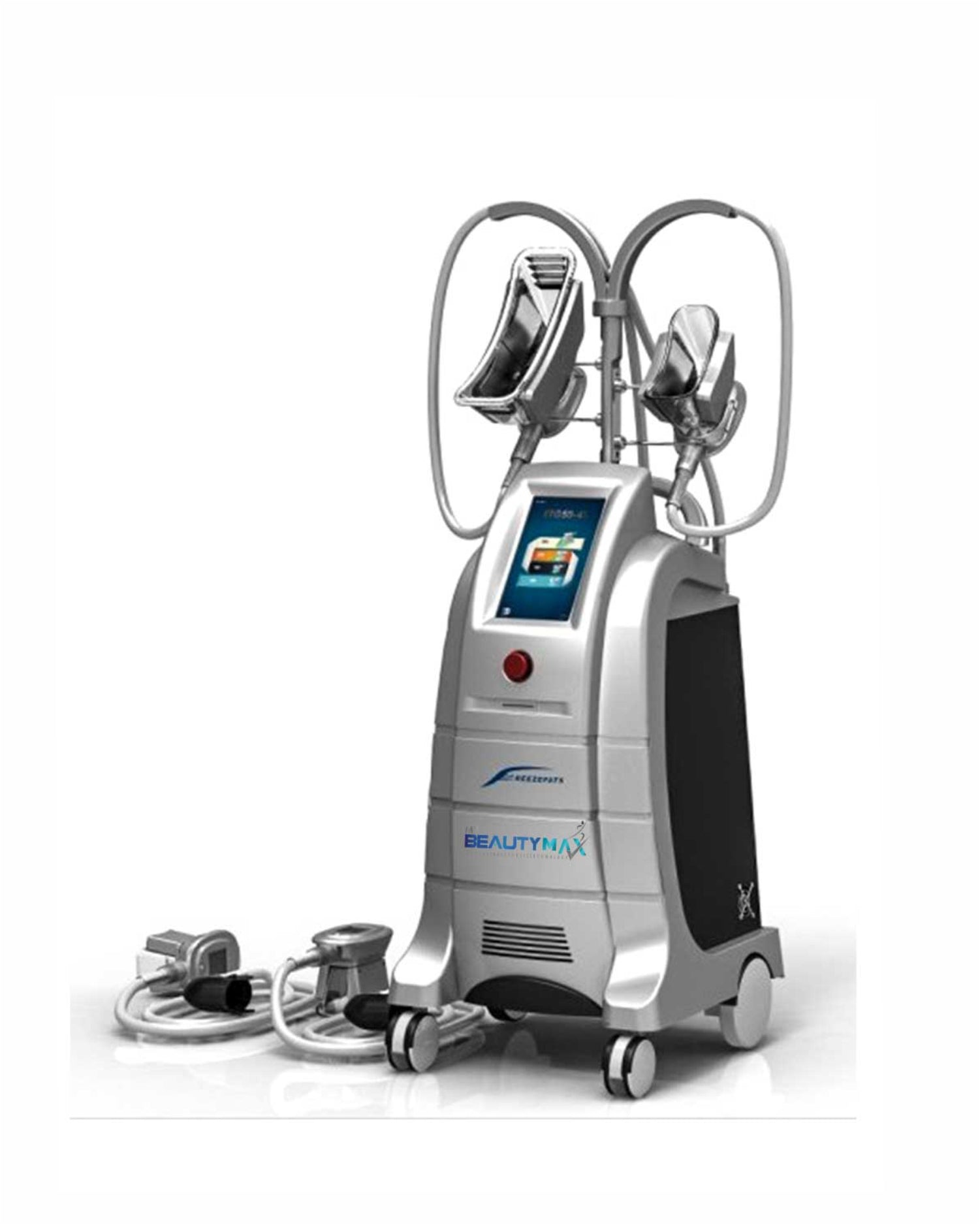 Cryolipolysis freezing fat with 4 handles