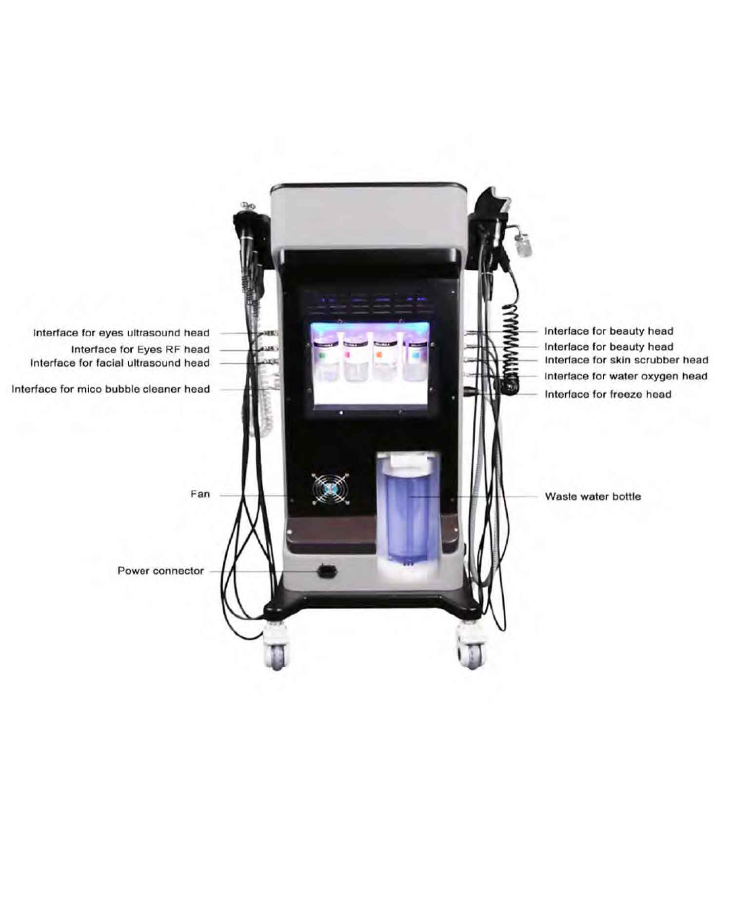 Damaskin Spa Plus 2025: Ultrasound, RF and Water Oxygen Face Skin Care Machine