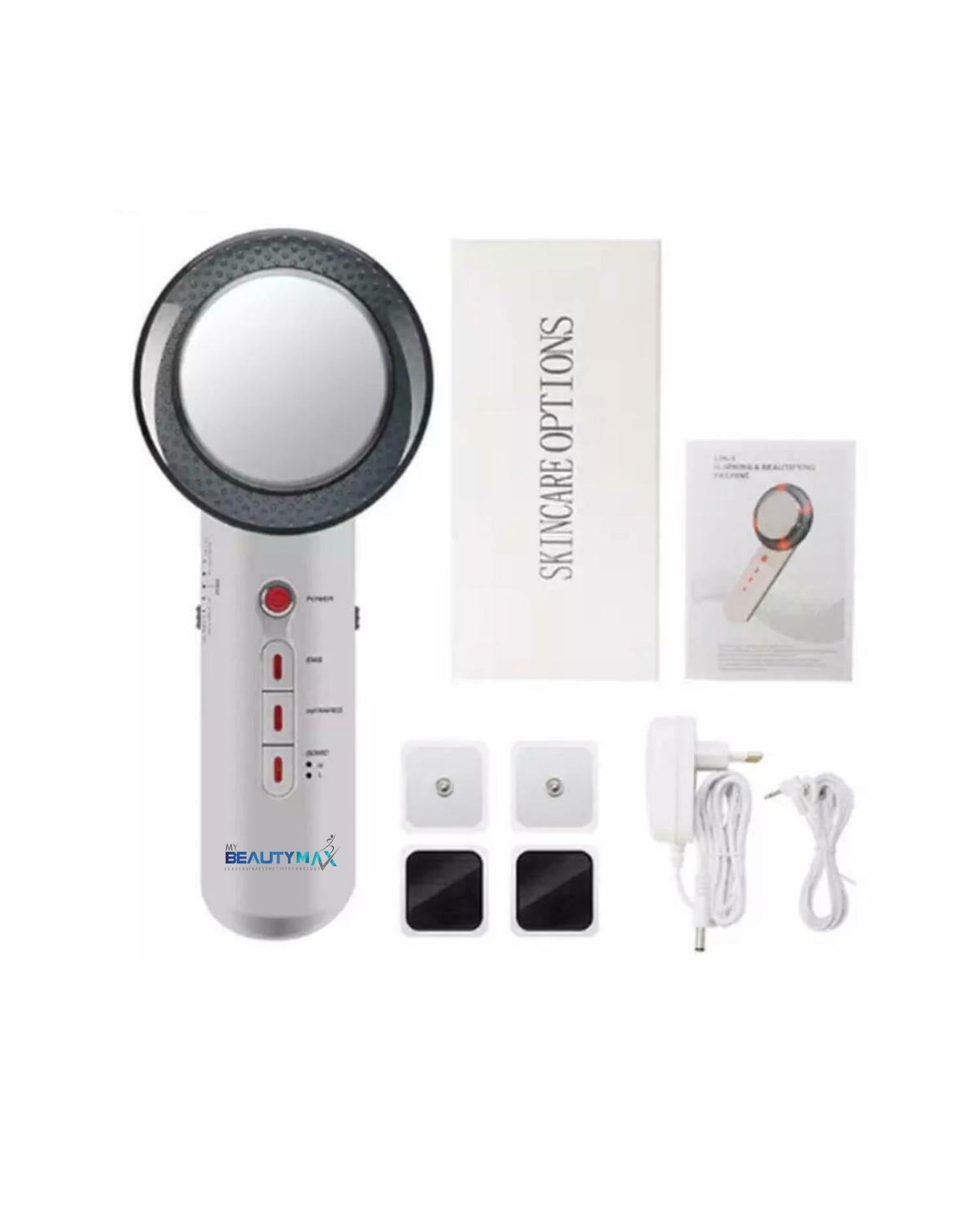 Ultrasonic Heat Therapy Micro Current Massager Slimming