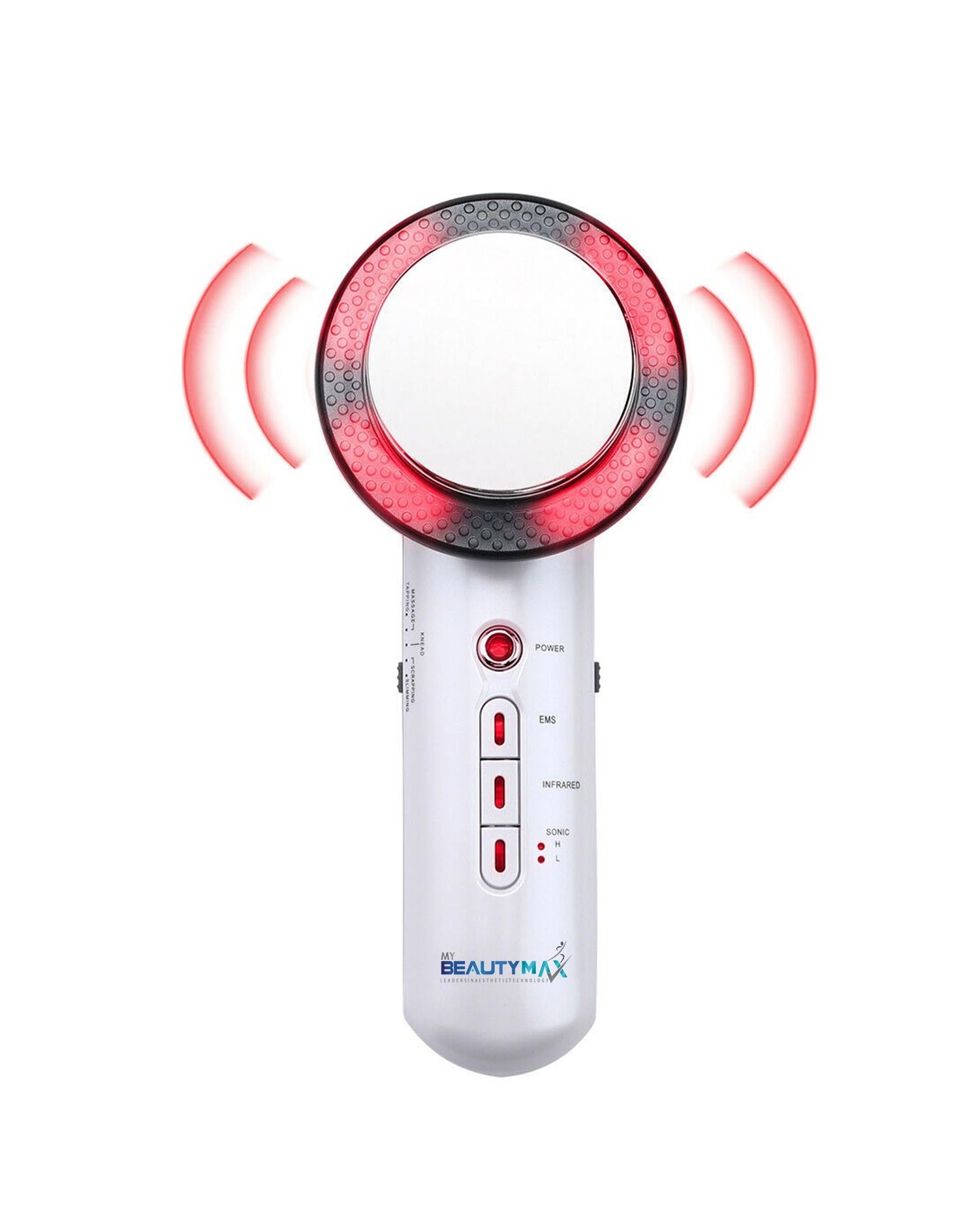 Ultrasonic Heat Therapy Micro Current Massager Slimming
