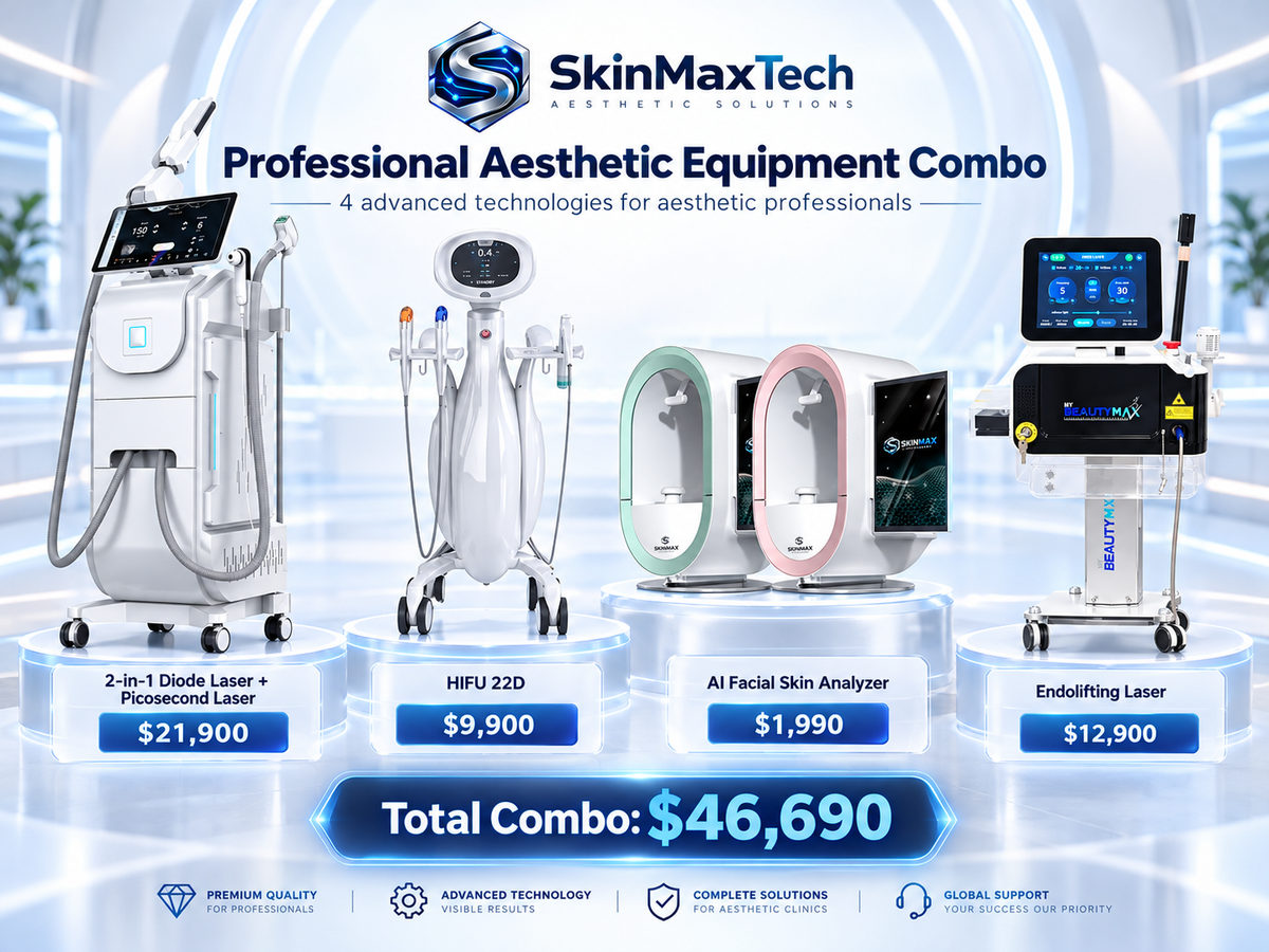 Professional Aesthetic Equipment Combo – 4 in 1