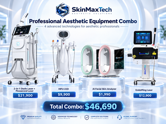 Professional Aesthetic Equipment Combo – 4 in 1