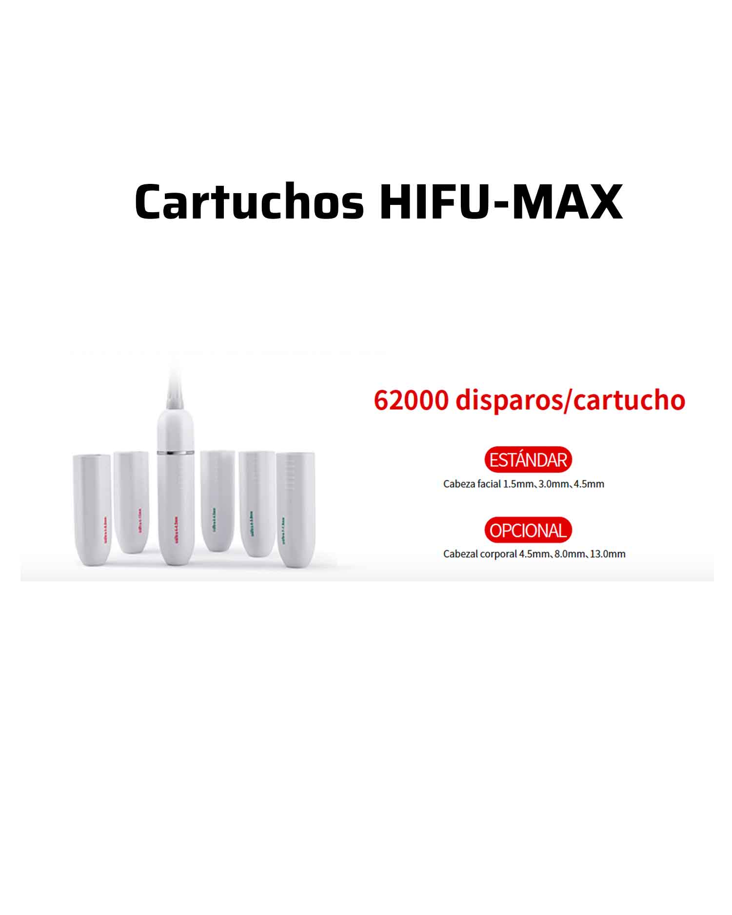 HIFU-MAX 4D facial, body and vaginal - 6 in 1